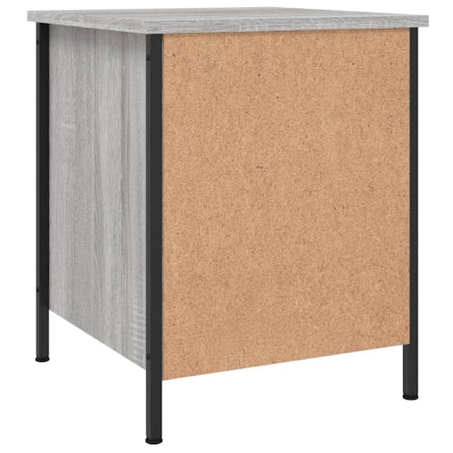 NNEVL Bedside Cabinets 2 pcs Grey Sonoma 40x42x50 cm Engineered Wood
