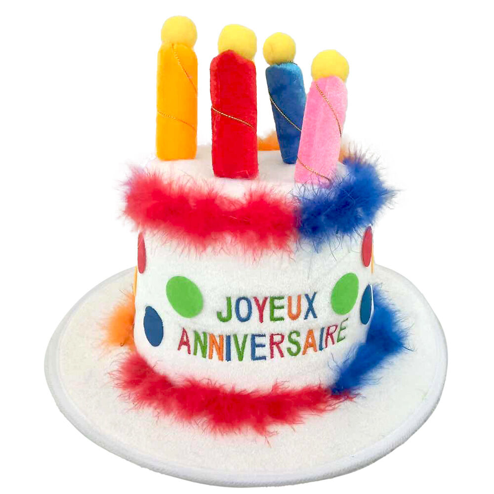 Chapeau Joyeux Anniversaire adulte