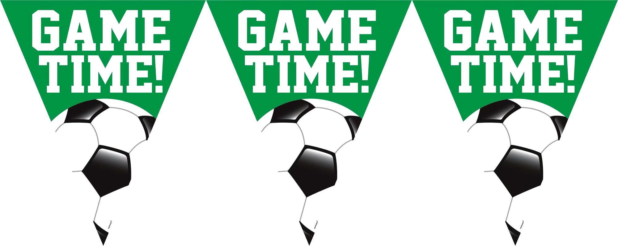 Goal Getter Soccer Pennant Banner