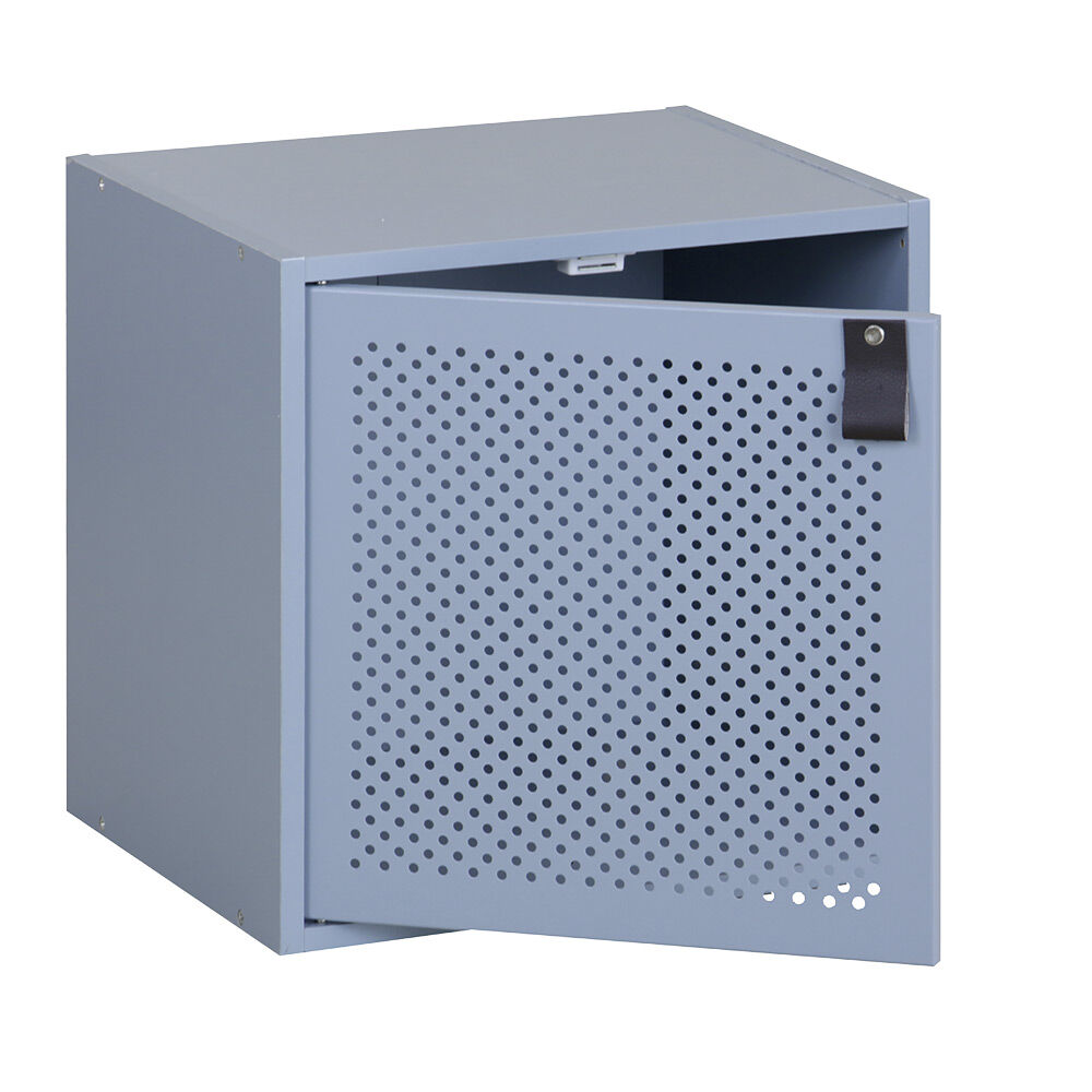 Porte pour structure Box Cube métal Bleu
