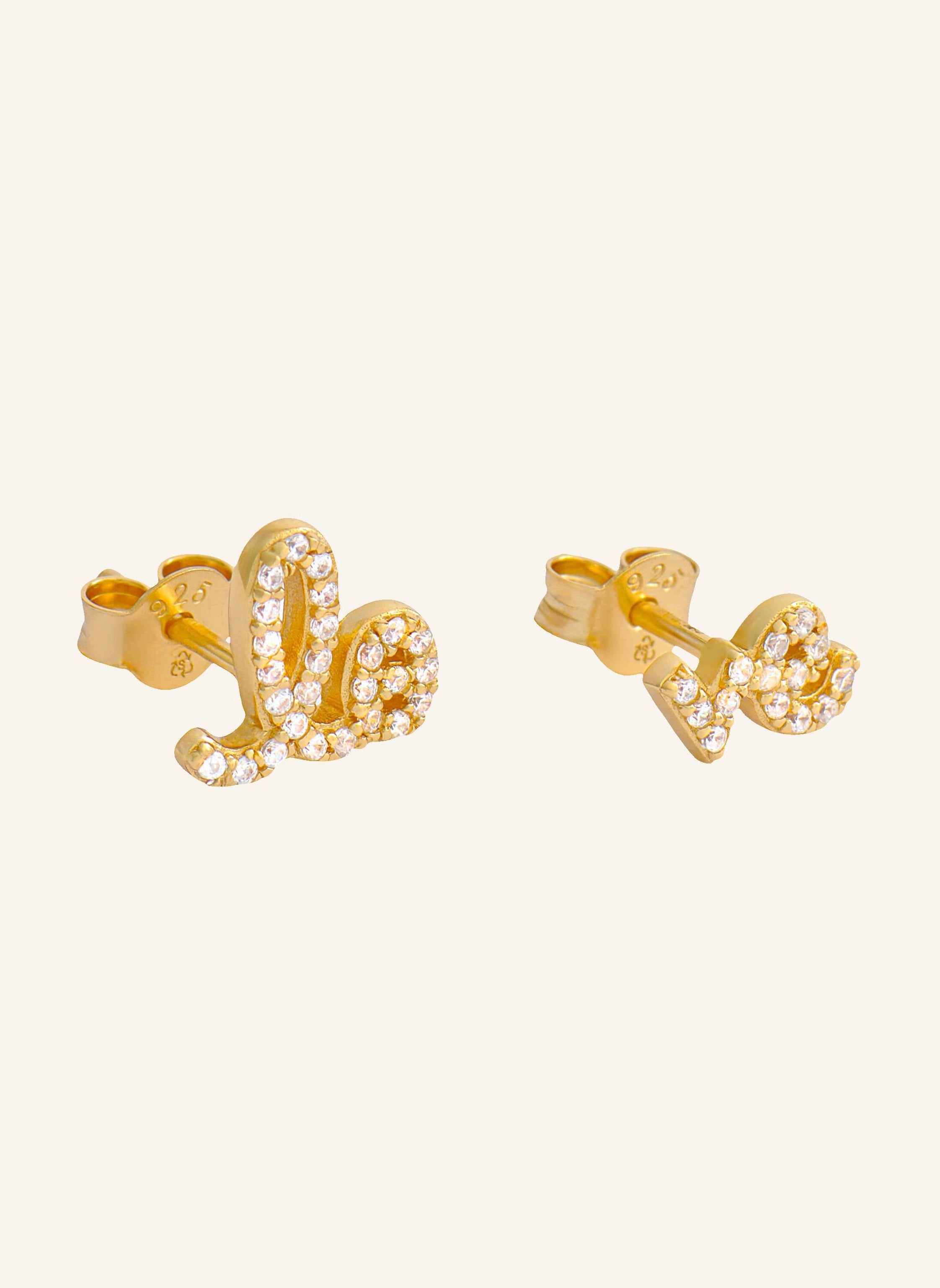 OHH LUILU Ohrstecker LOVE by GLAMBOU