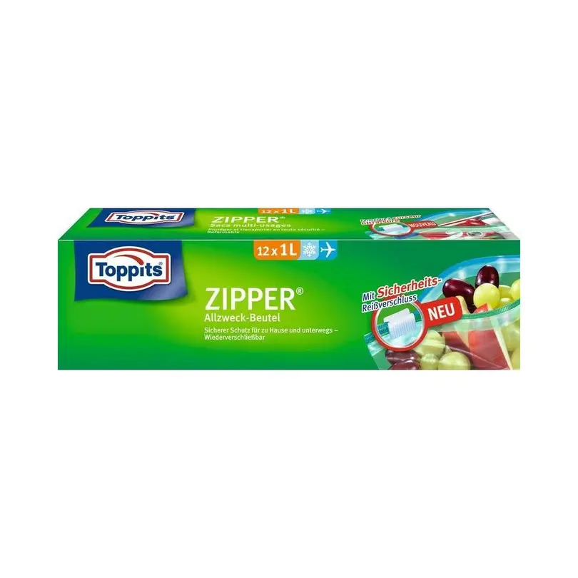 Frischhaltebeutel 12er-Set Toppits