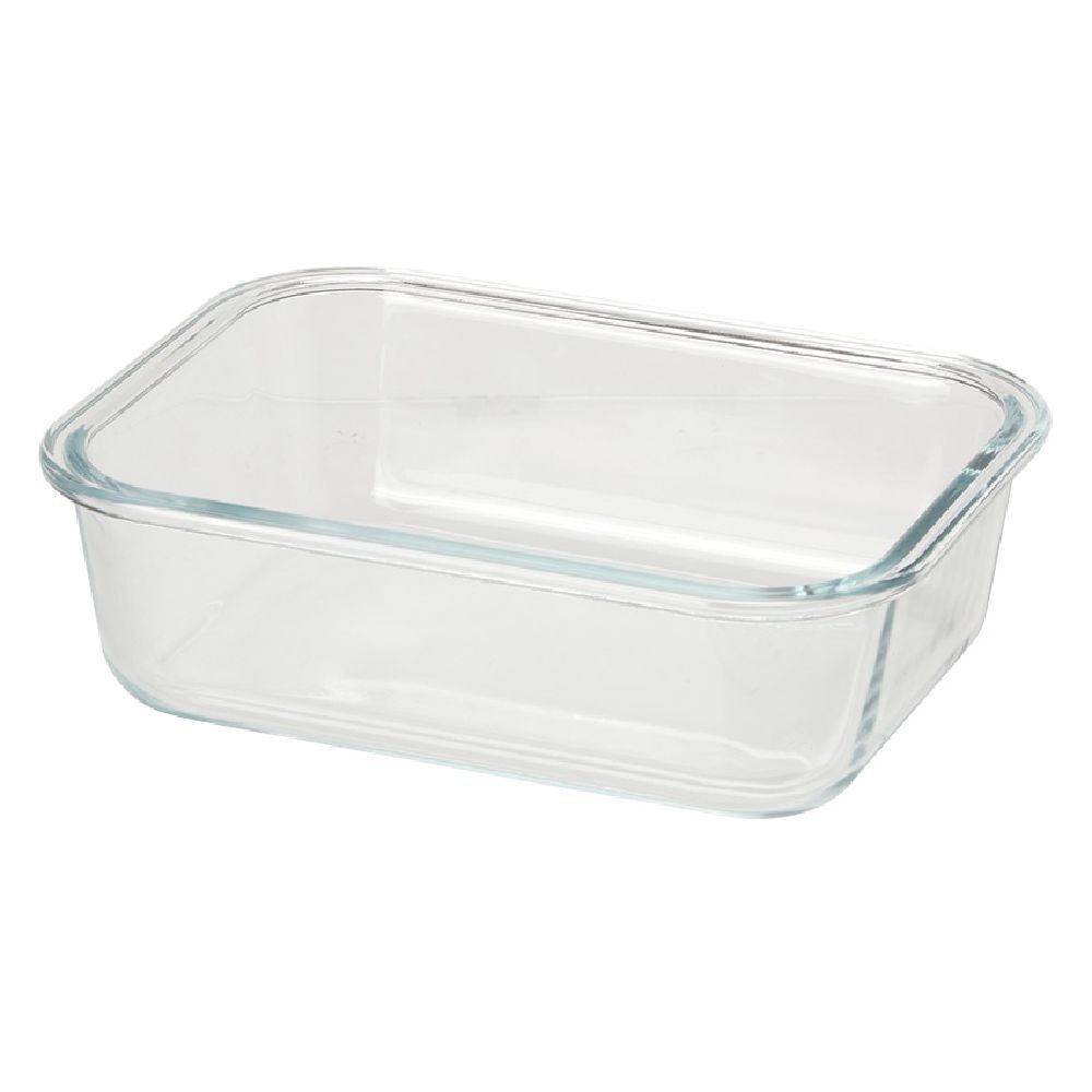 BoÎte de conservation en verre avec couvercle bambou 1,04 L