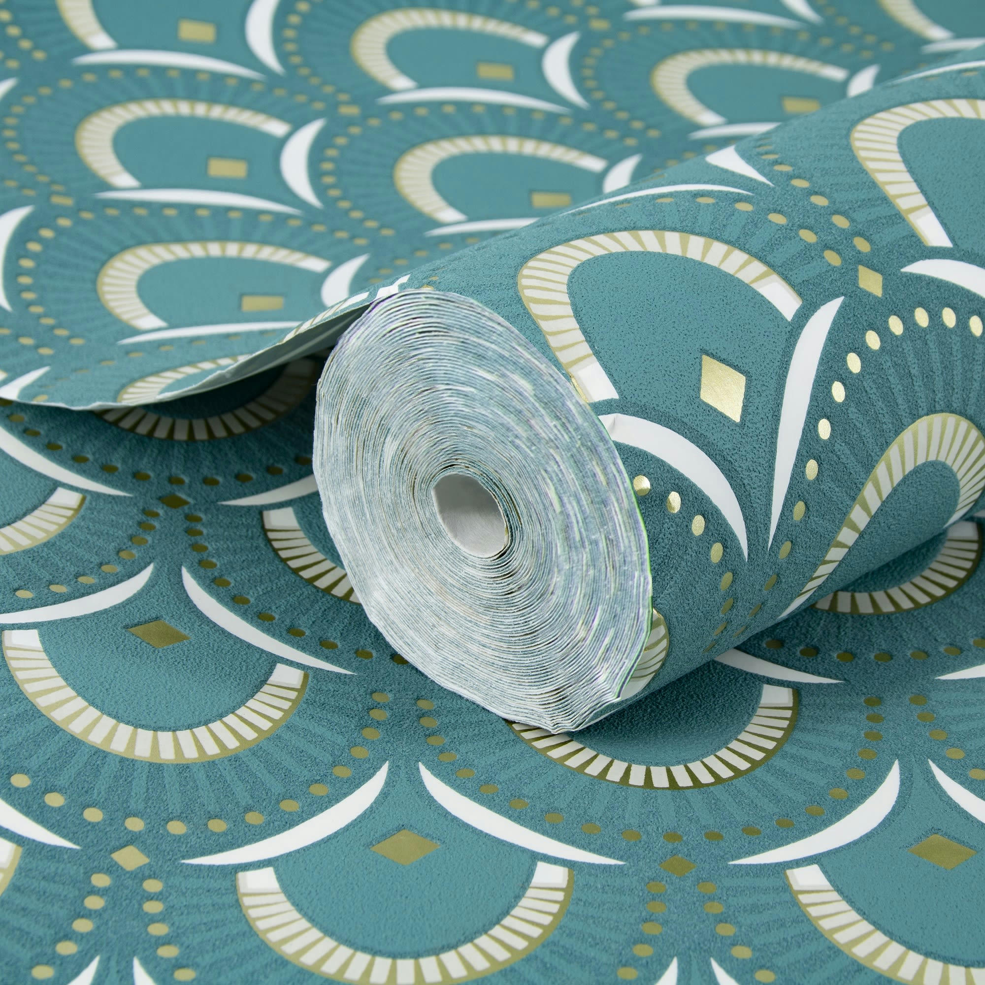 - papier peint pipa vert 1005 x 52cm