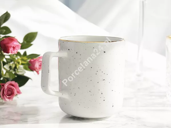 Serwis obiadowo - herbaciany na 6 osób (24 el.) Lubiana - Ankara Gold 1608D Natrysk