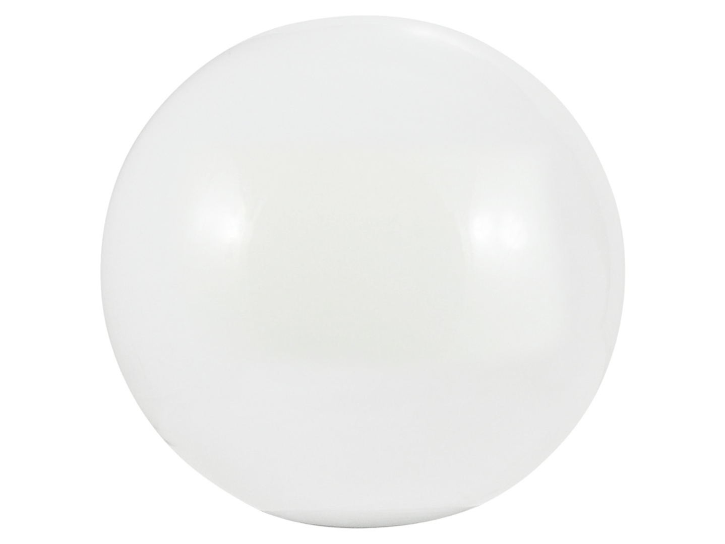 Kula solarnaLED RGB 40 cm biała