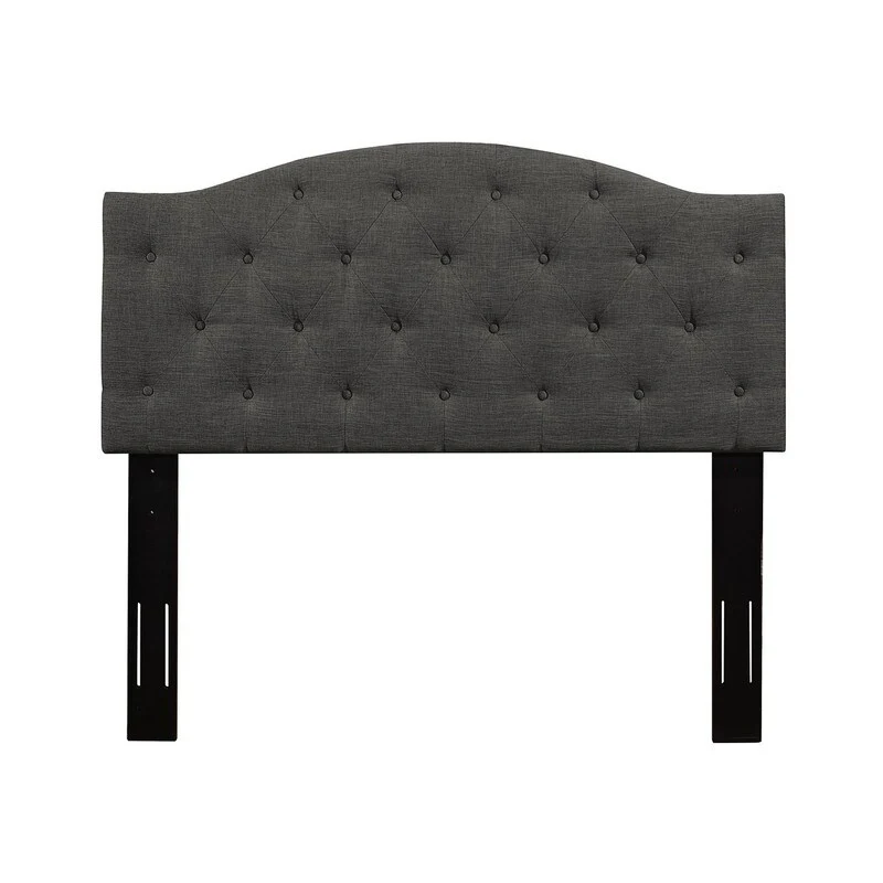 king　siza　Upholstered Candice Tulip Headboard Grey