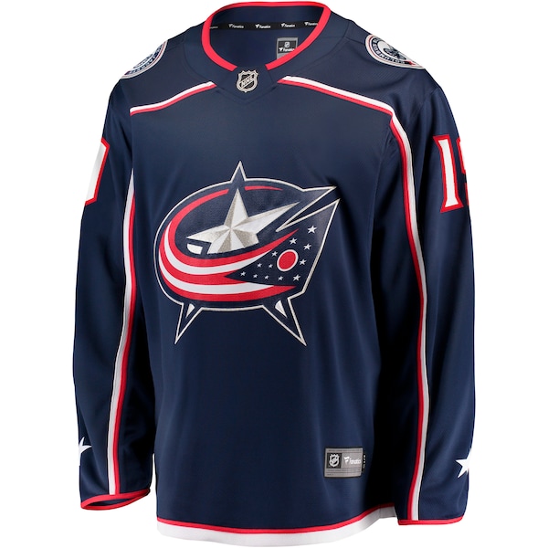 Adam Fantilli Columbus Blue Jackets  Home Premier Breakaway Player Jersey - Navy