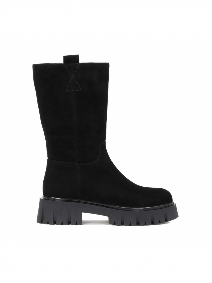 Ladies' black ankle boots
