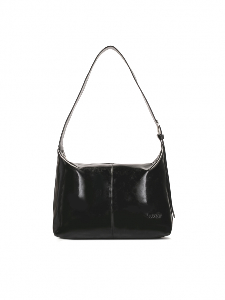 Minimalist handbag with shoulder strap