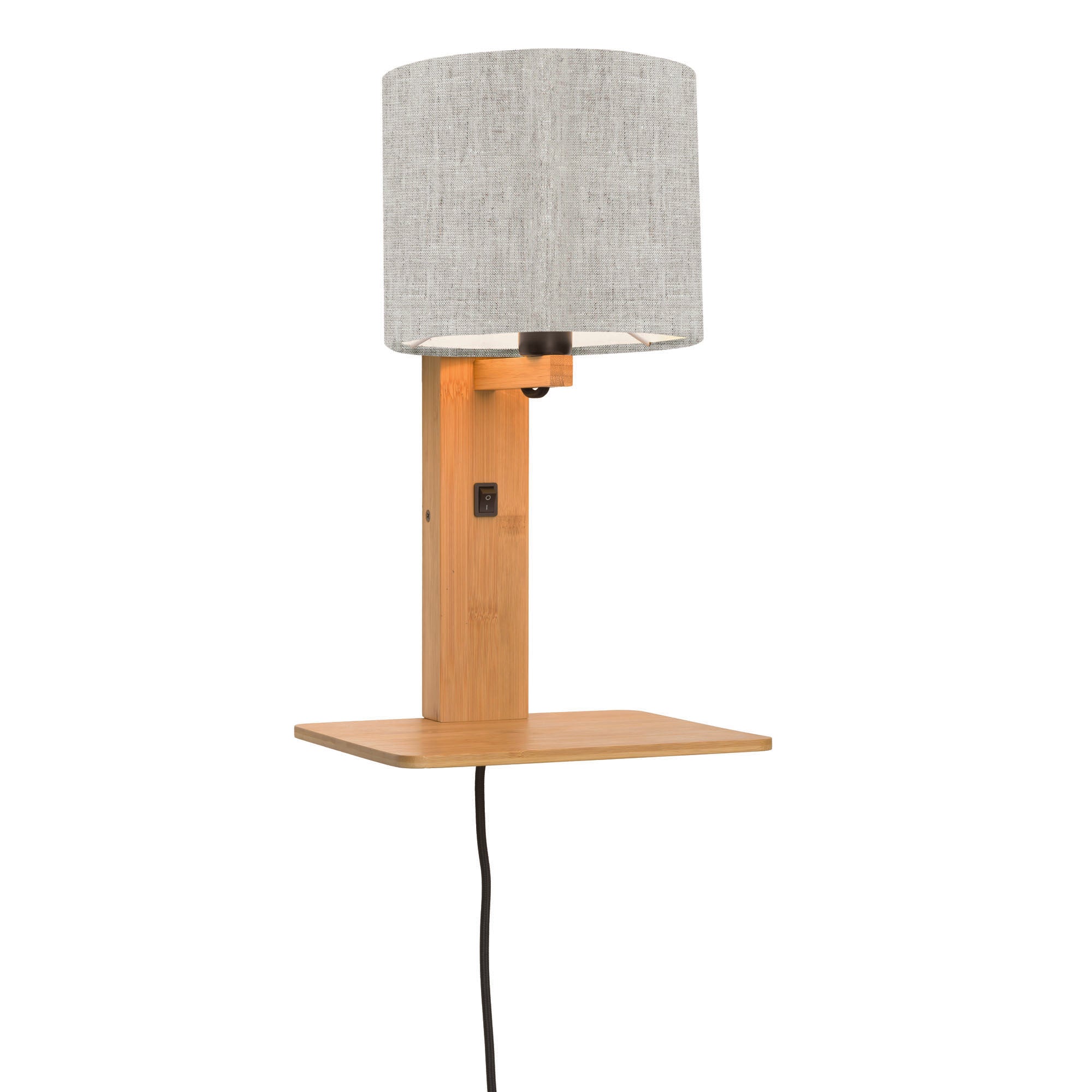 GOOD&MOJO wandlamp Andes - bruin - 19x24x36cm