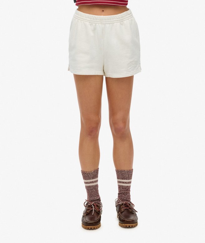 Athletic Essentials Tonal Embroidered Shorts