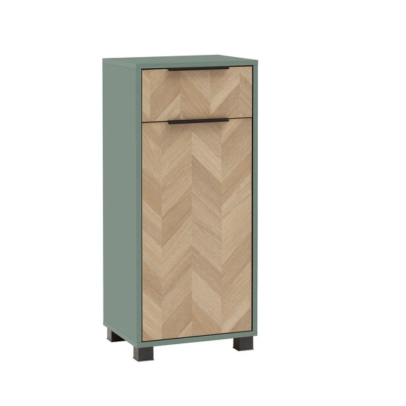 Highboard »Piazza«, (BxHxT): 40,3 x 90,9 x 33 cm, Pistazie
