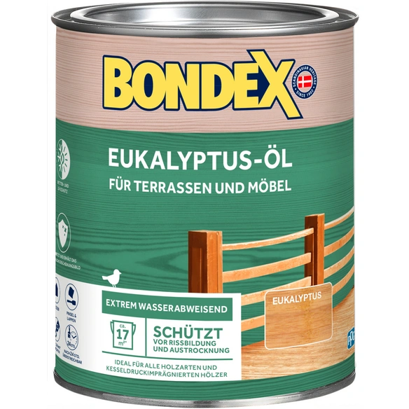 Holzöl, eukalyptus, matt, 0,75 l