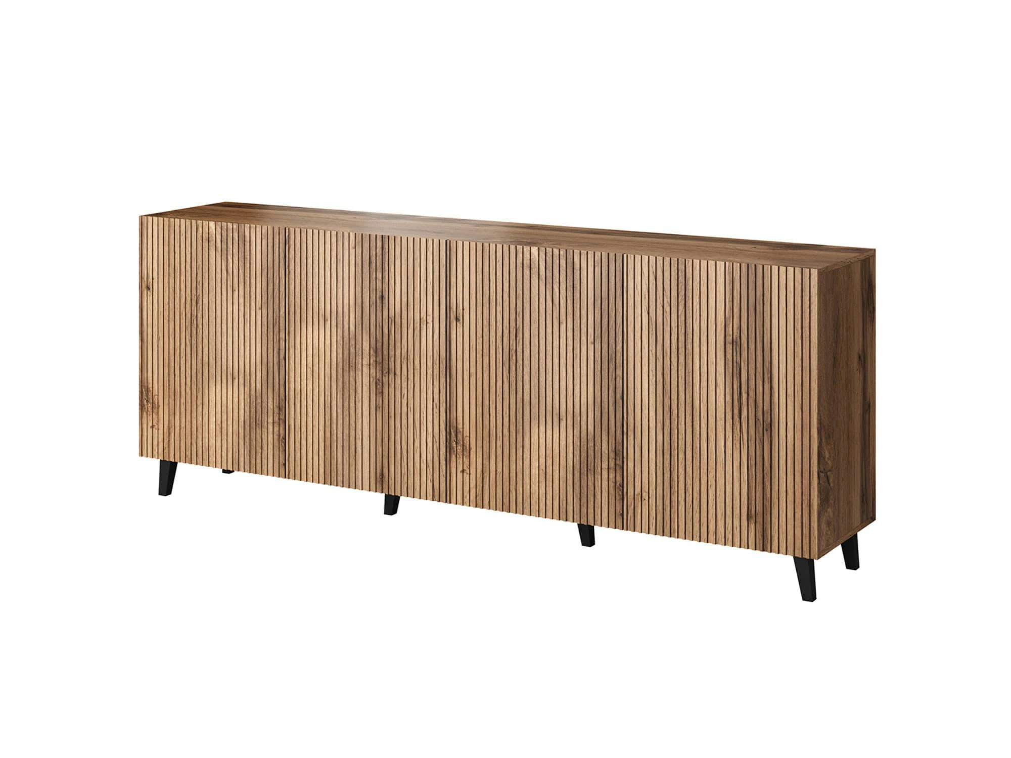 COME - Buffet bas contemporain 200 cm bois