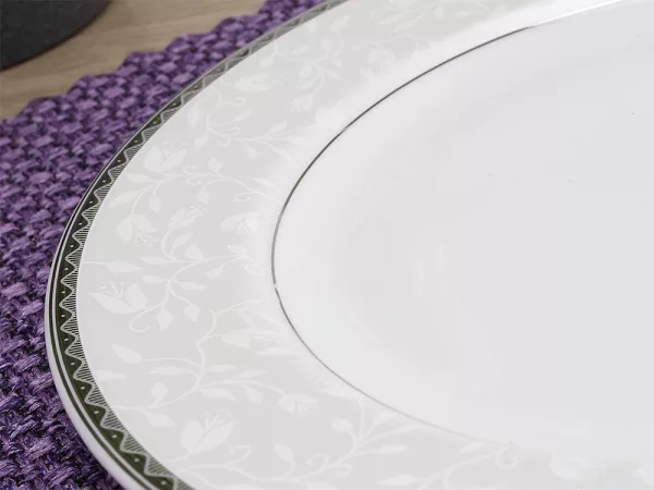 Serwis obiadowy na 12 osób (42 el.) Waza - Classic WA-99 Platyna