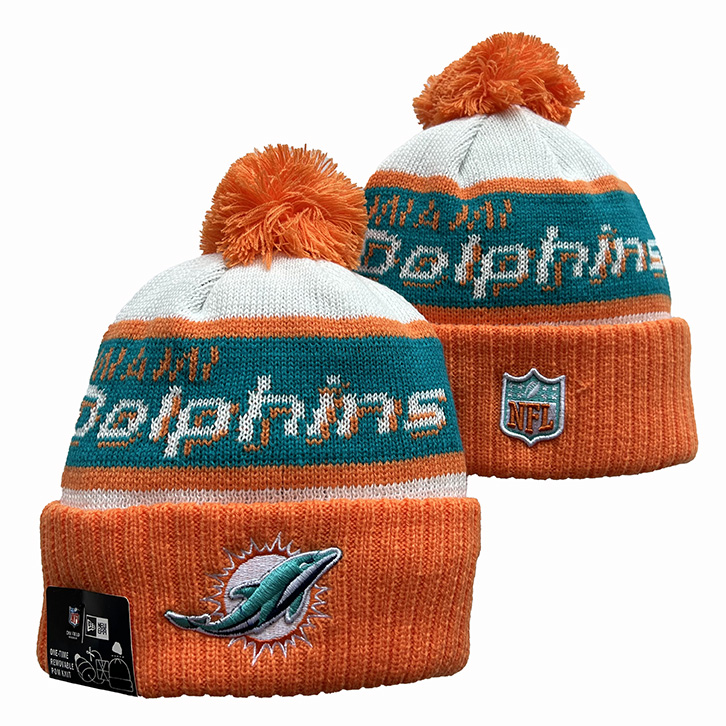 MIAMI DOLPHINS KNIT HAT