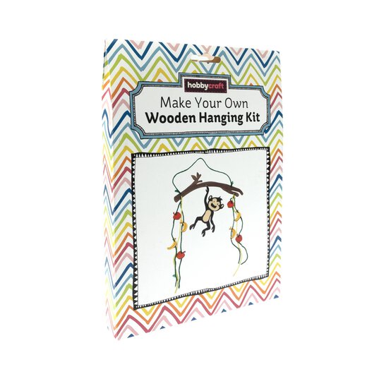Make Your Own Wooden Hanging Monkey Kit