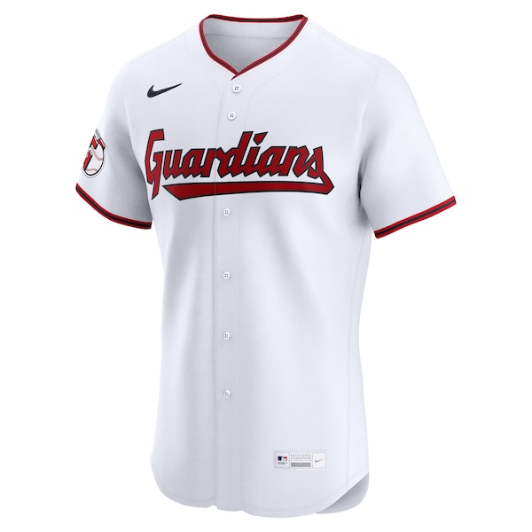 Cleveland Guardians Nike  Home Elite Pick-A-Player Retired Roster Jersey - White