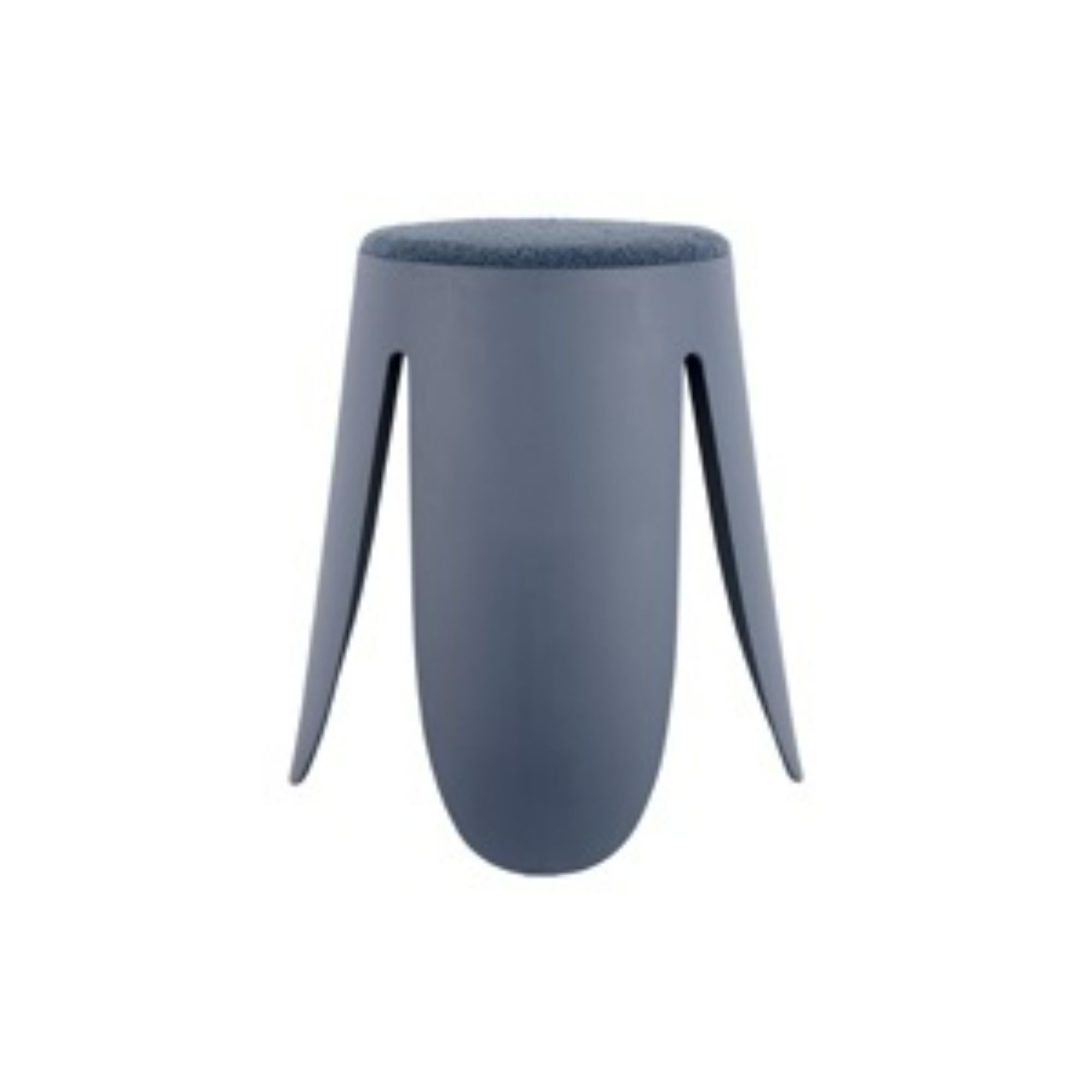 Leitmotiv kruk Savor - blauw - Ø44cm