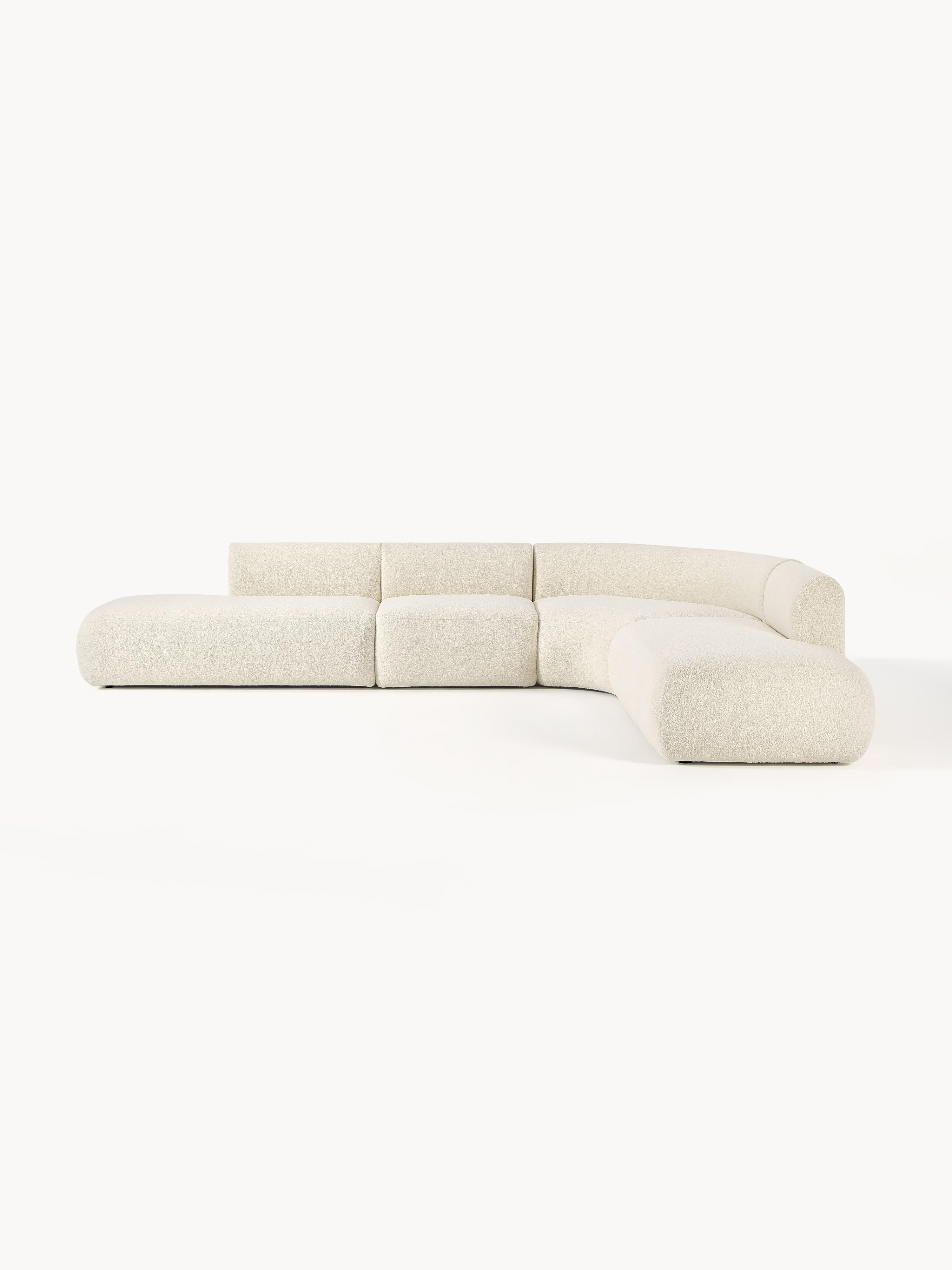 Modulares Teddy-Ecksofa Sofia (4-Sitzer)