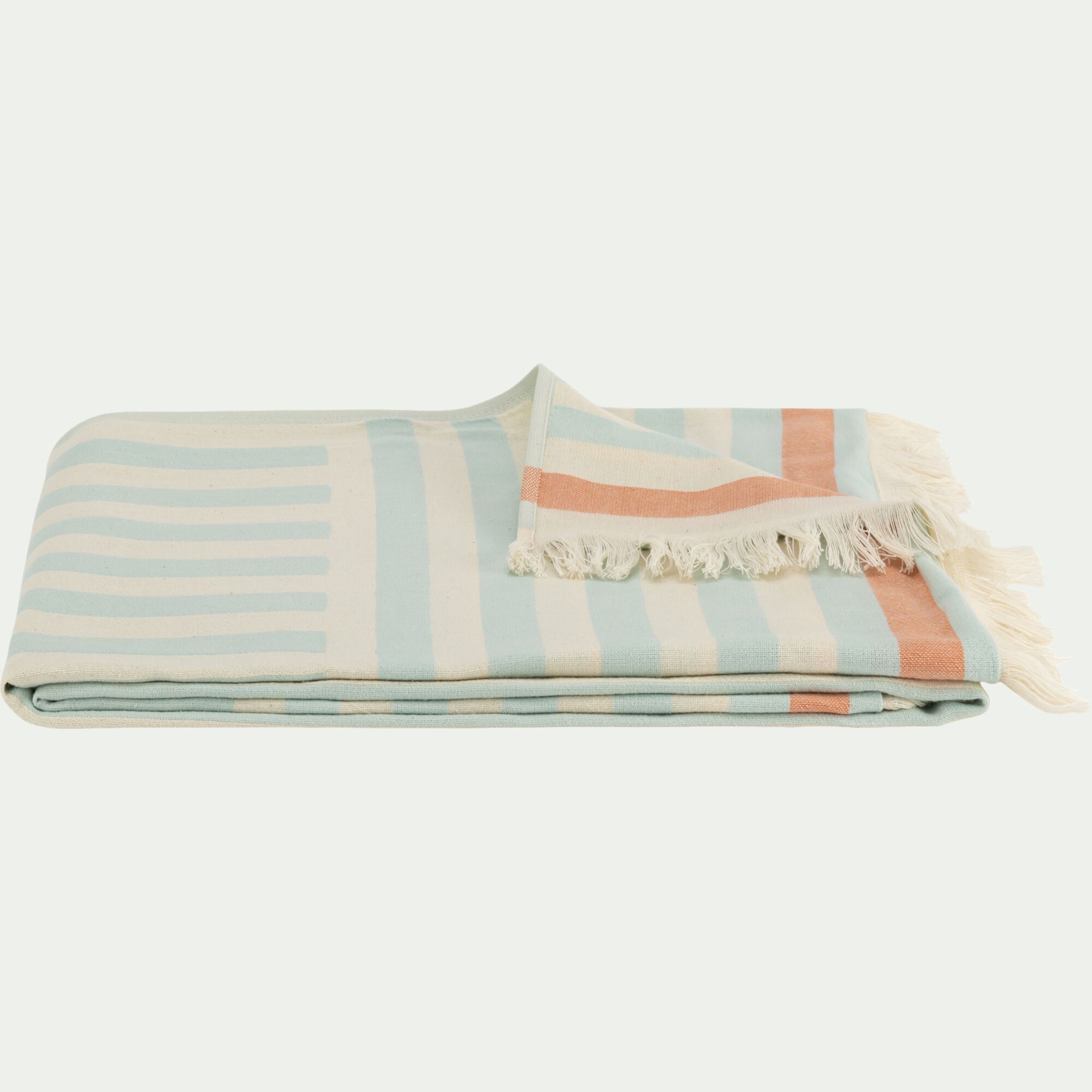 PRAIA - Fouta de plage 180x100cm - bleu