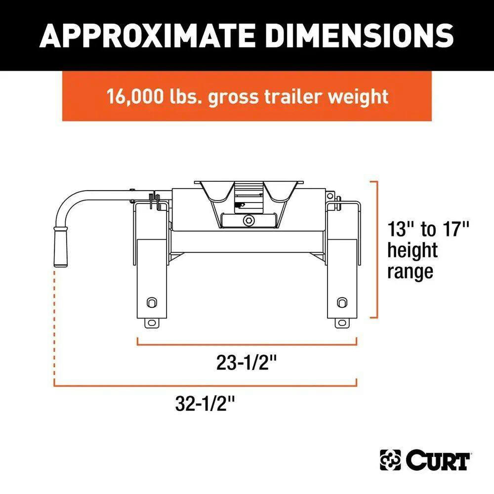 CURT E16 5th Wheel Hitch