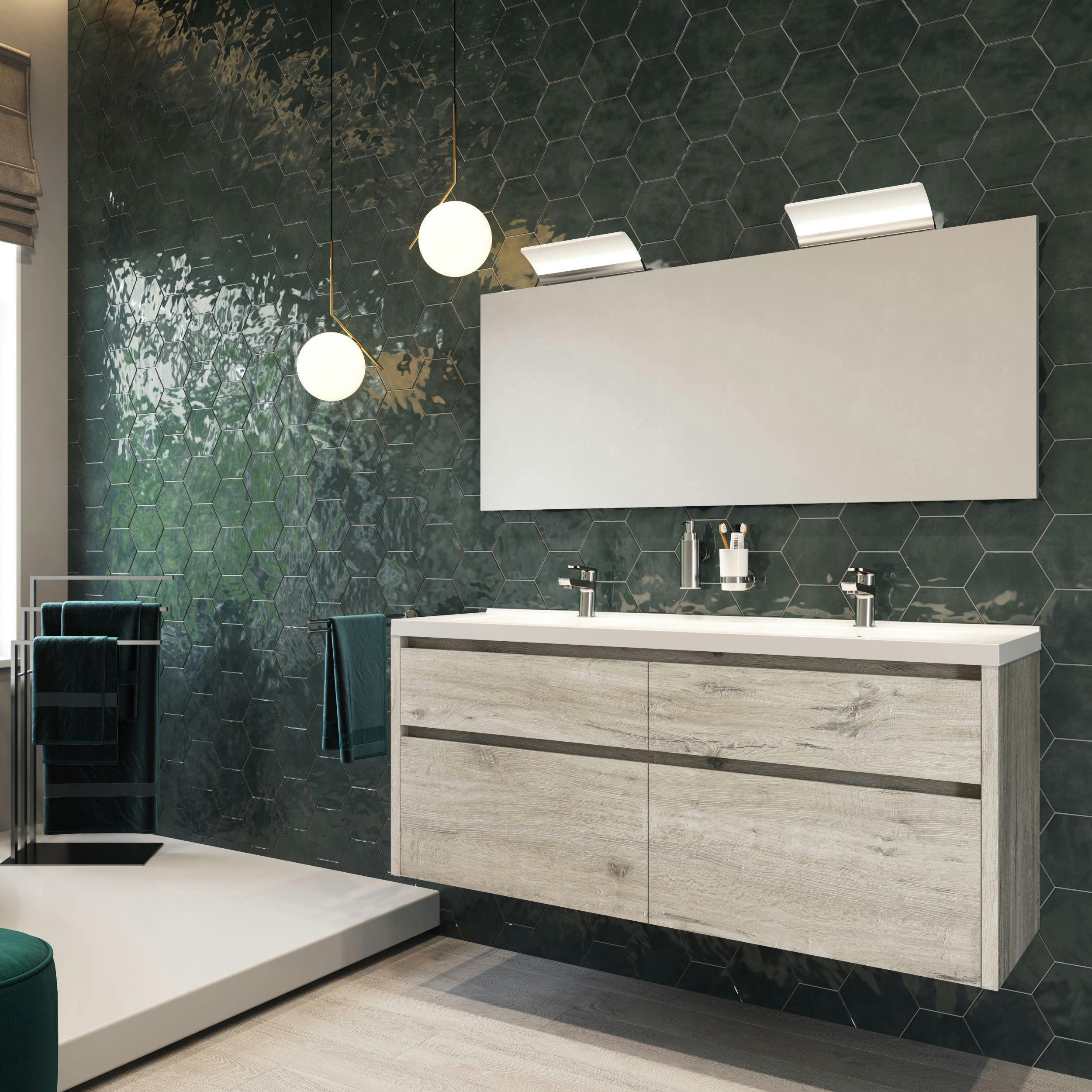 COPERBLINK - Porte-gobelet chromé brillant