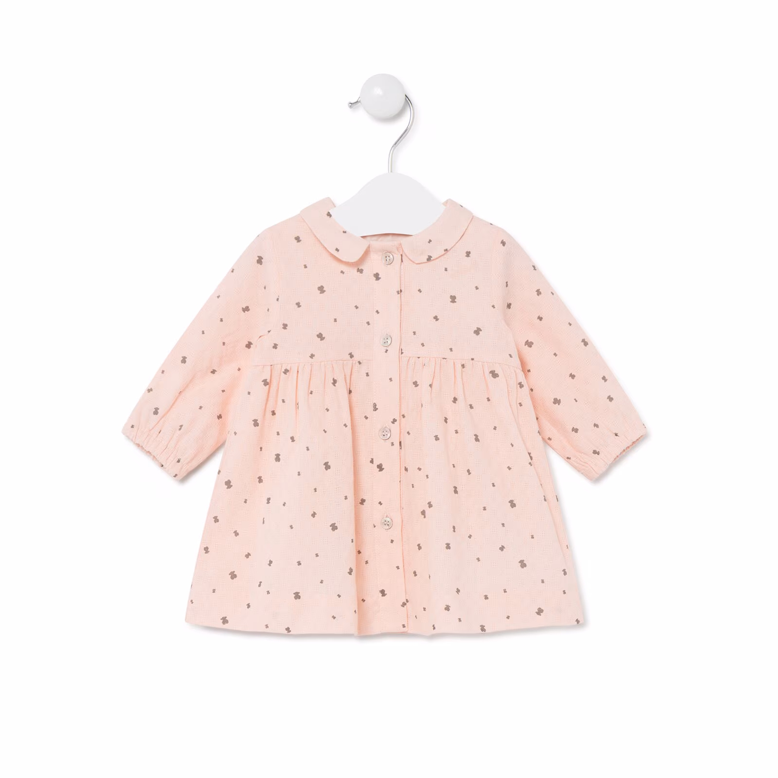 Vestido microestampado Pink Rosa