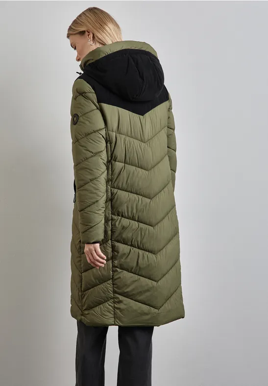 Strukturmix Jacke