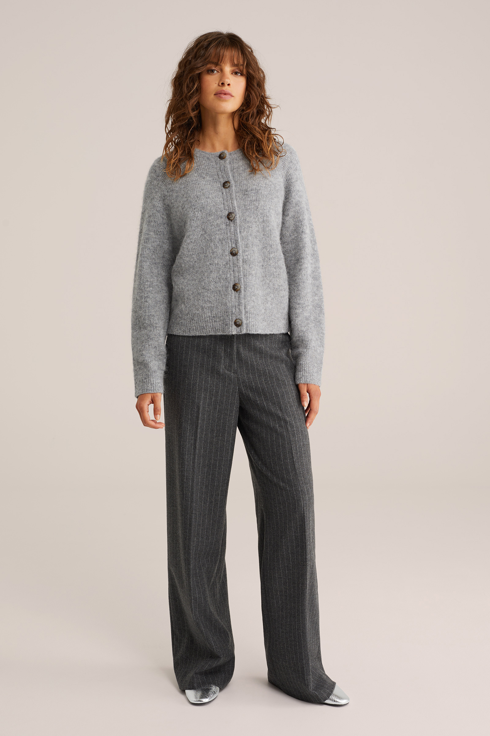 Dames Premium vest van wolmix