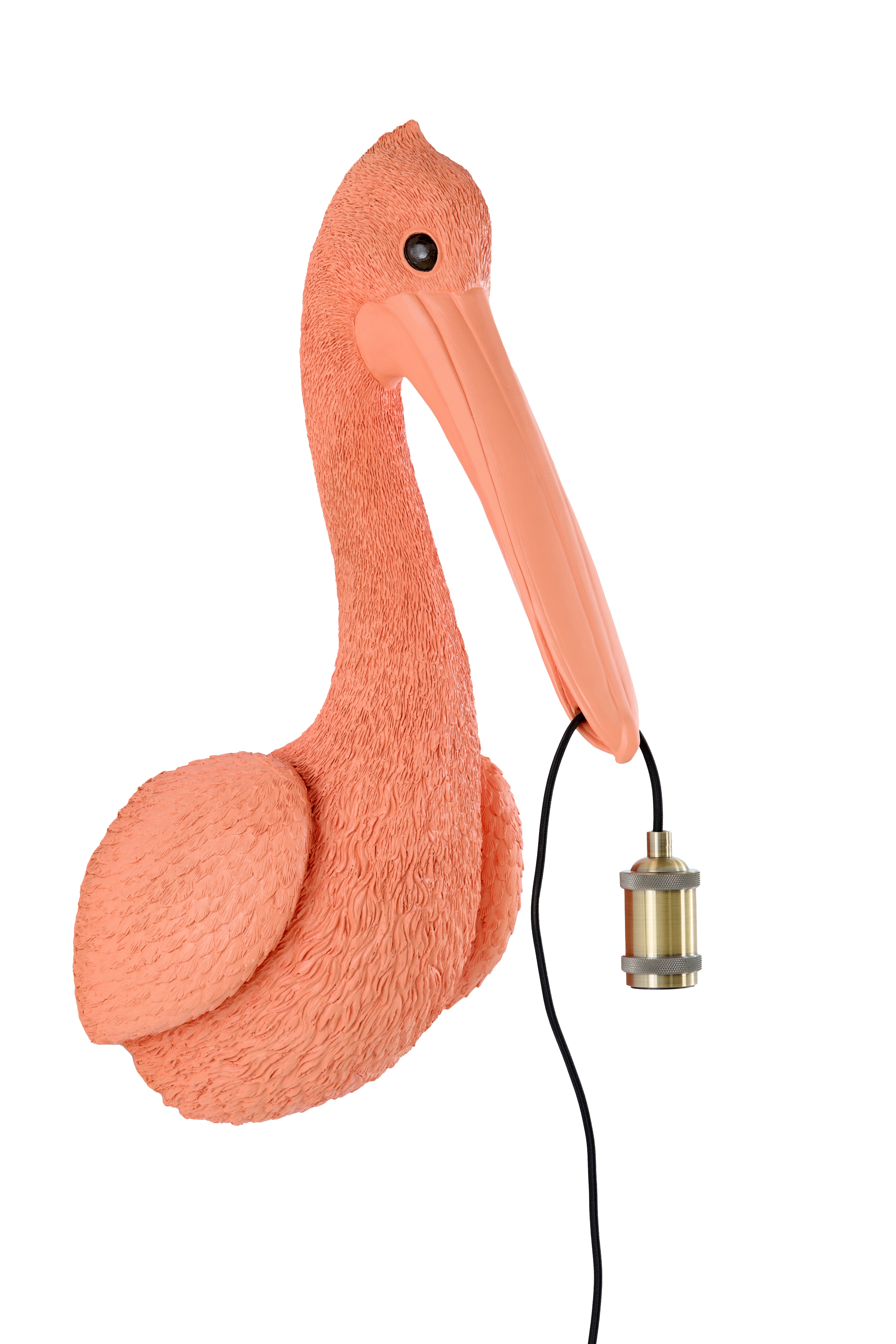 Light & Living wandlamp PELICAN - rood - 33x28x63cm