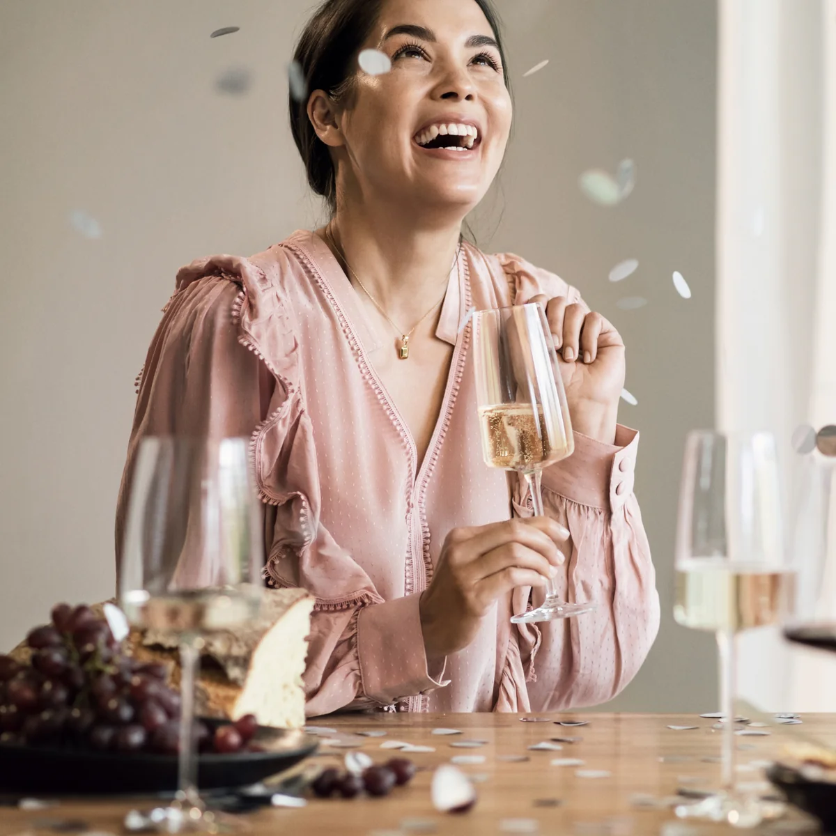 Zwiesel Glas - Vivid Senses Sekt- und Schaumweinglas, leicht & frisch (2er-Set)