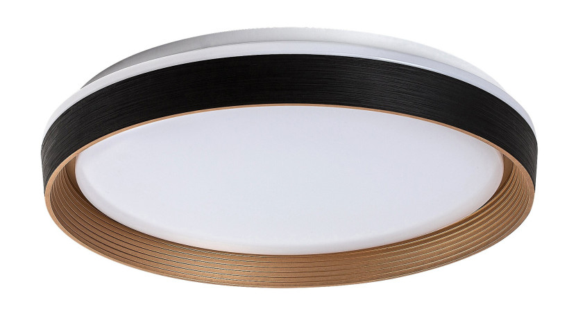 Plafon LADAN z pilotem okrągły brązowy LED 1x48W 50cm 3000lm IP20 Rabalux