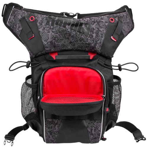 Rapala Urban Hip Pack - Fishing Bag with Twin Rod Holders and Tool Attachments