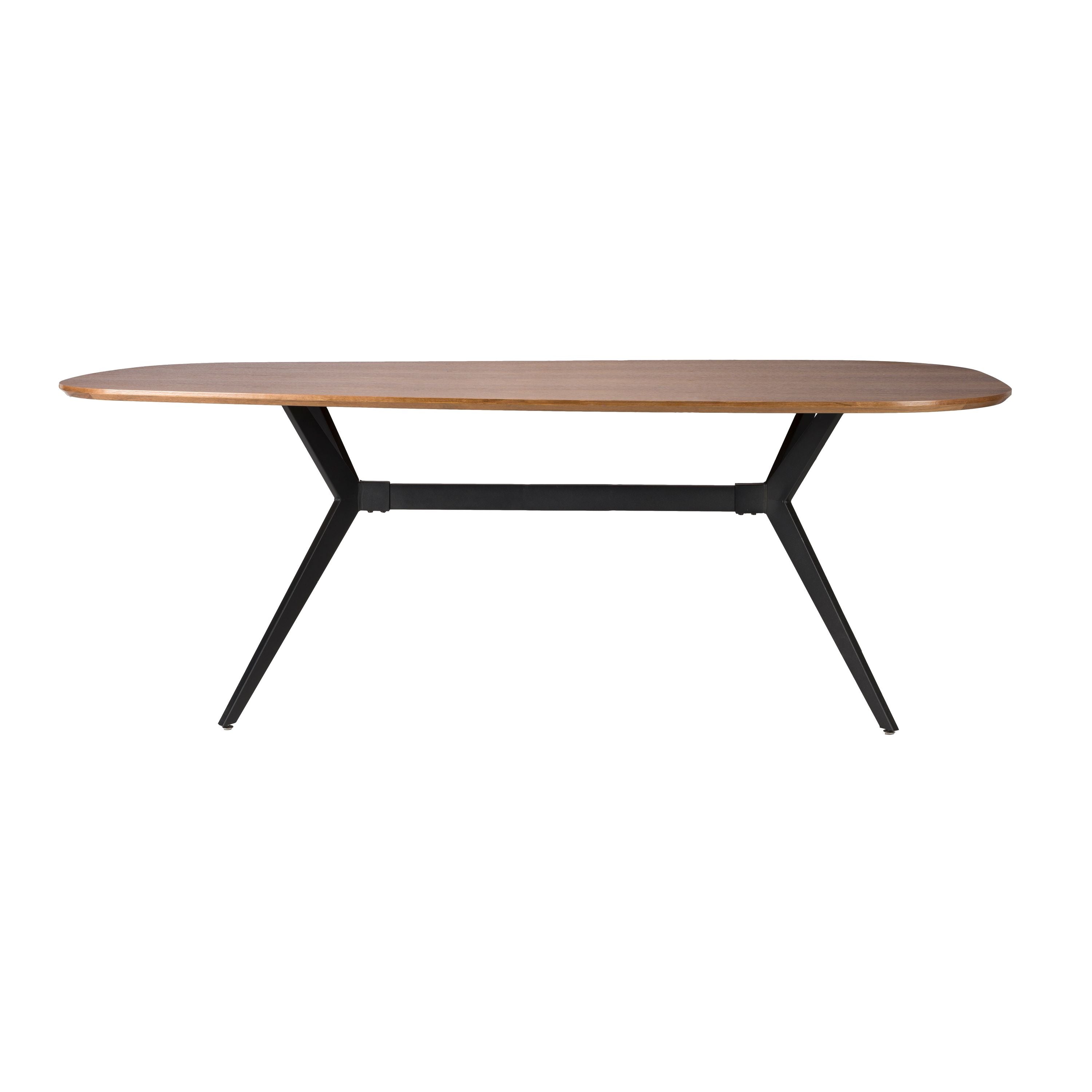 Housecraft Living Chase Eettafel Organisch/ Rechthoekig Metaal/ Hout - Beige