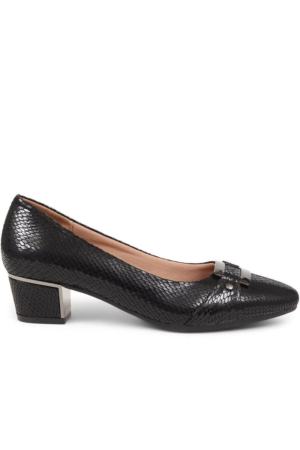Pavers Heeled Court Shoe