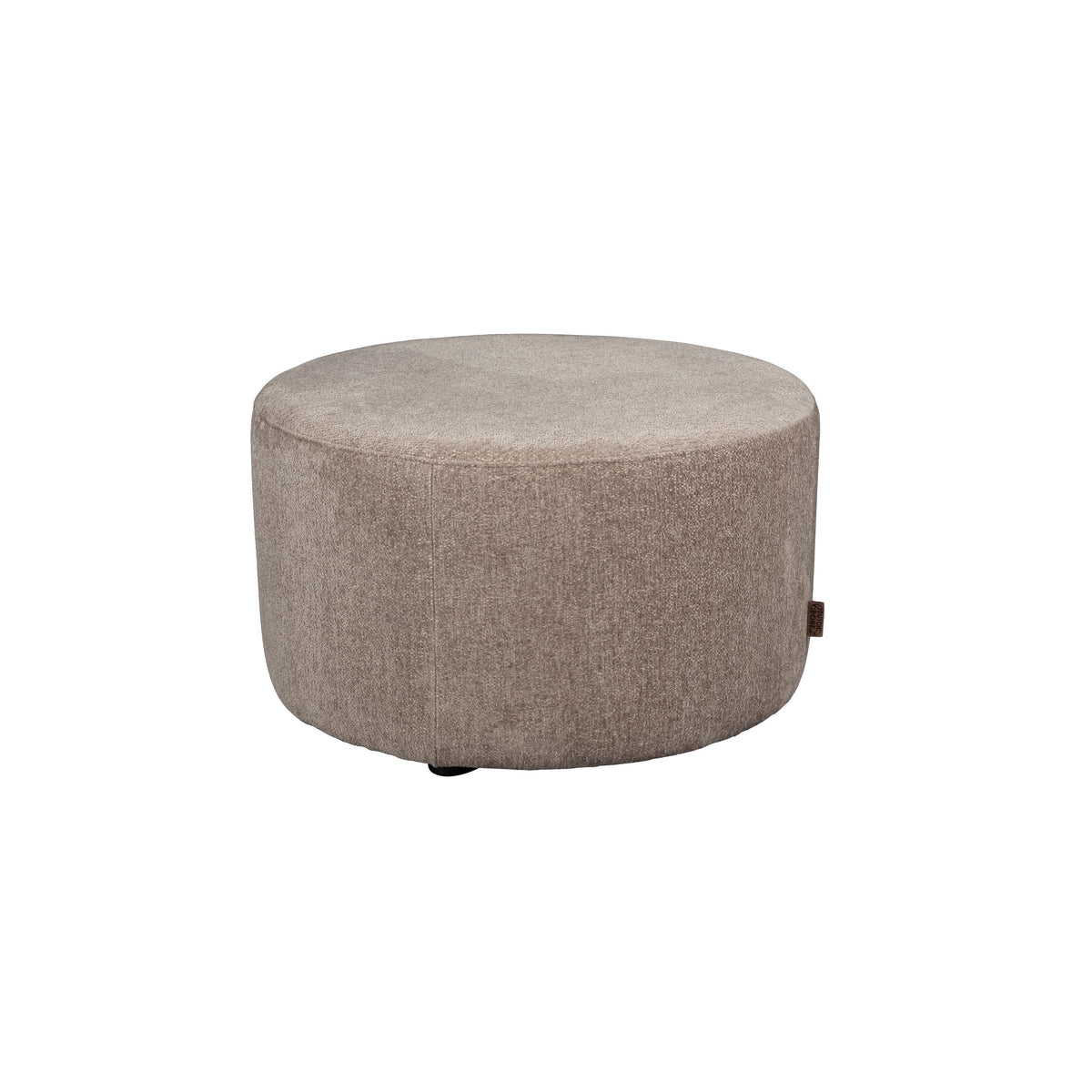 Dutchbone Rocca Poef Cappuccino