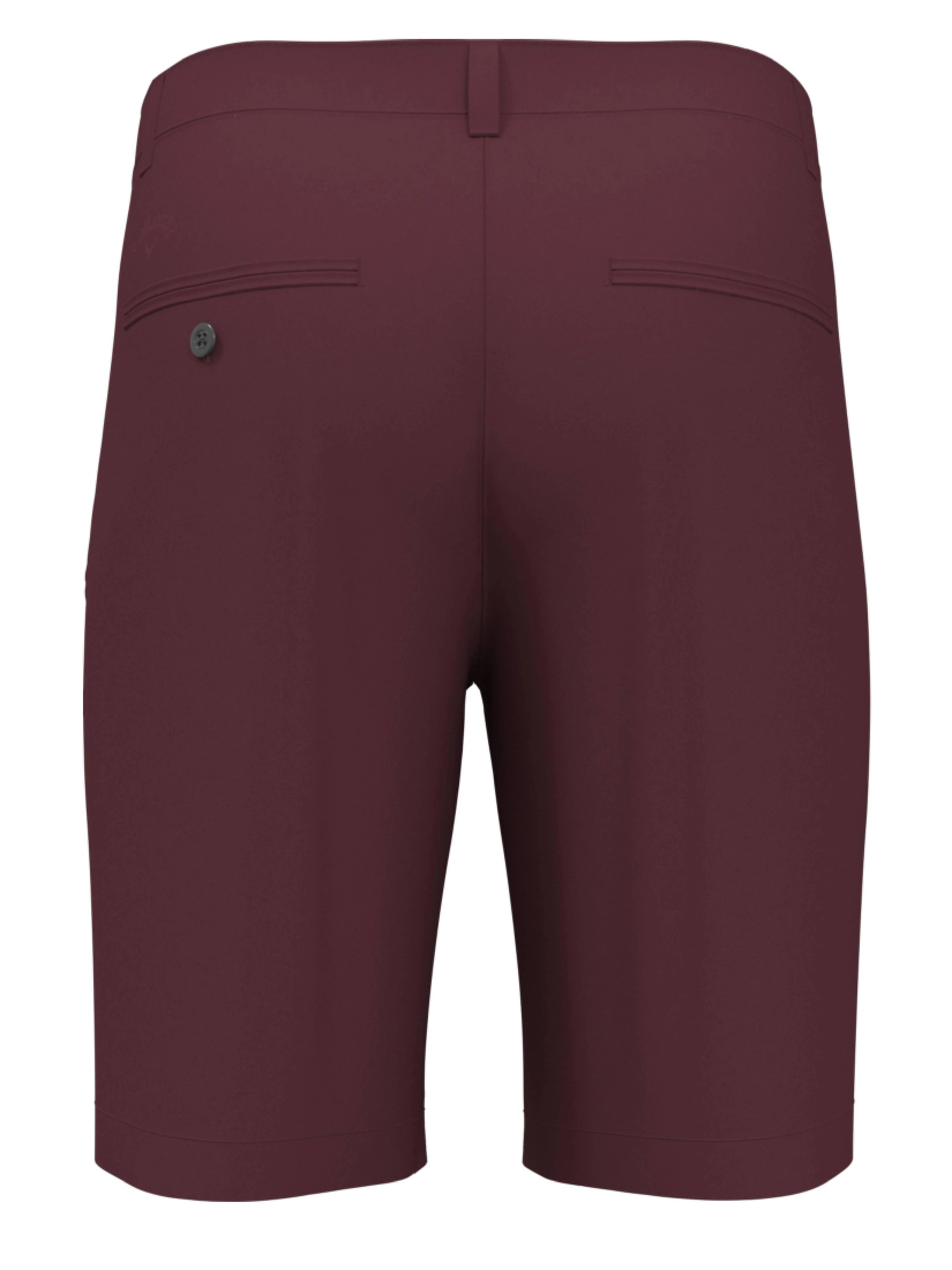 Mens Flat Front Solid Golf Short