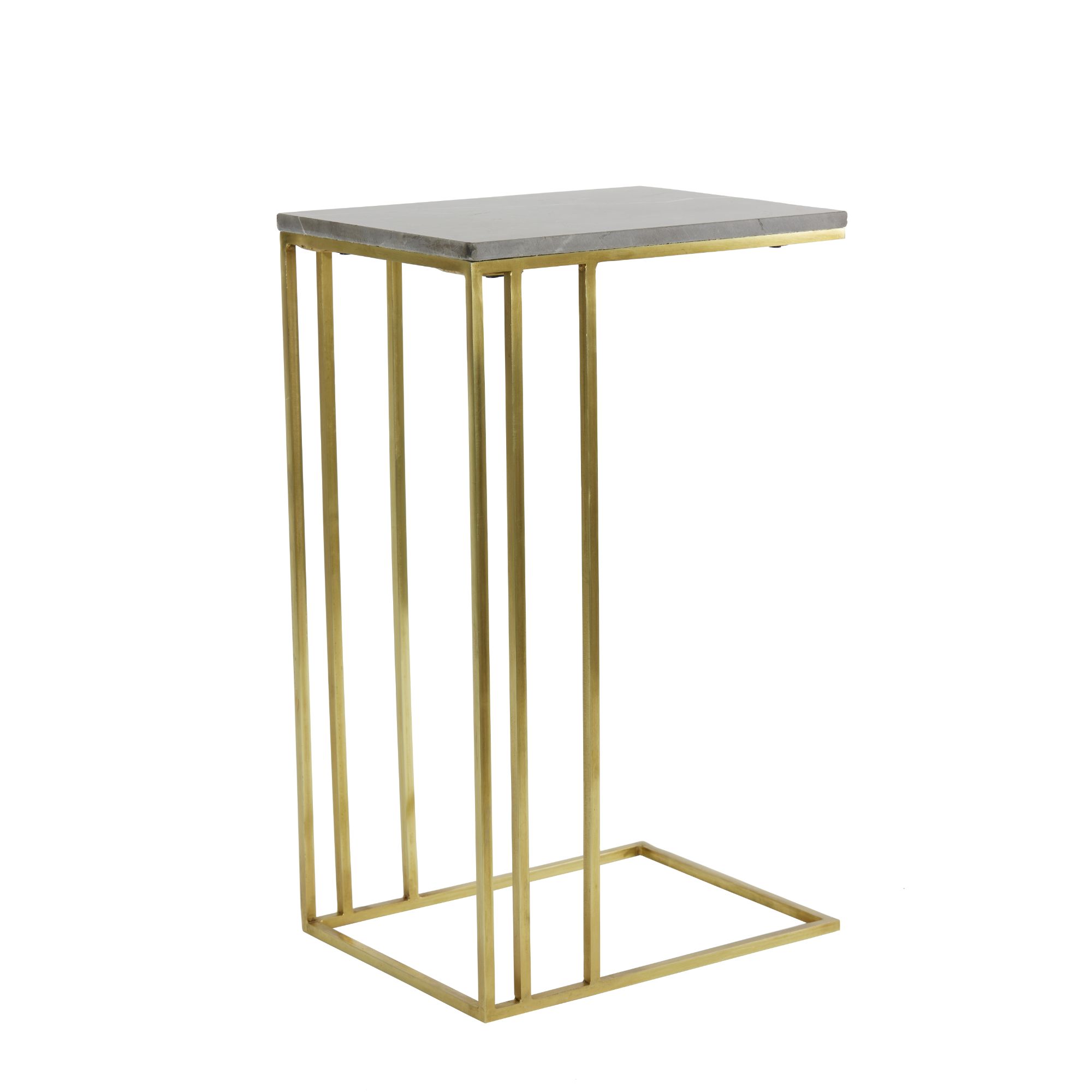 Light & Living bijzettafel Roshan - bruin - 41x31x71cm
