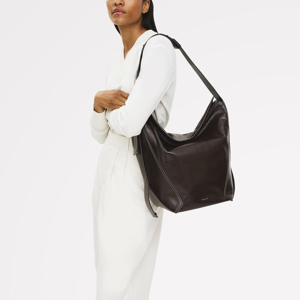 De Beauvoir - Large Ziptop Shoulder Bag