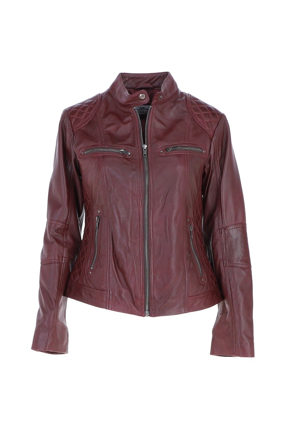 Ashwood Leather Donna Milano' Real Leather Fashion Biker Style Jacket