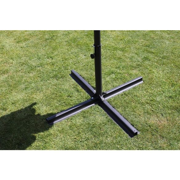 Schirmständer, Kreuz, für Rohrdurchmesser von 50 mm