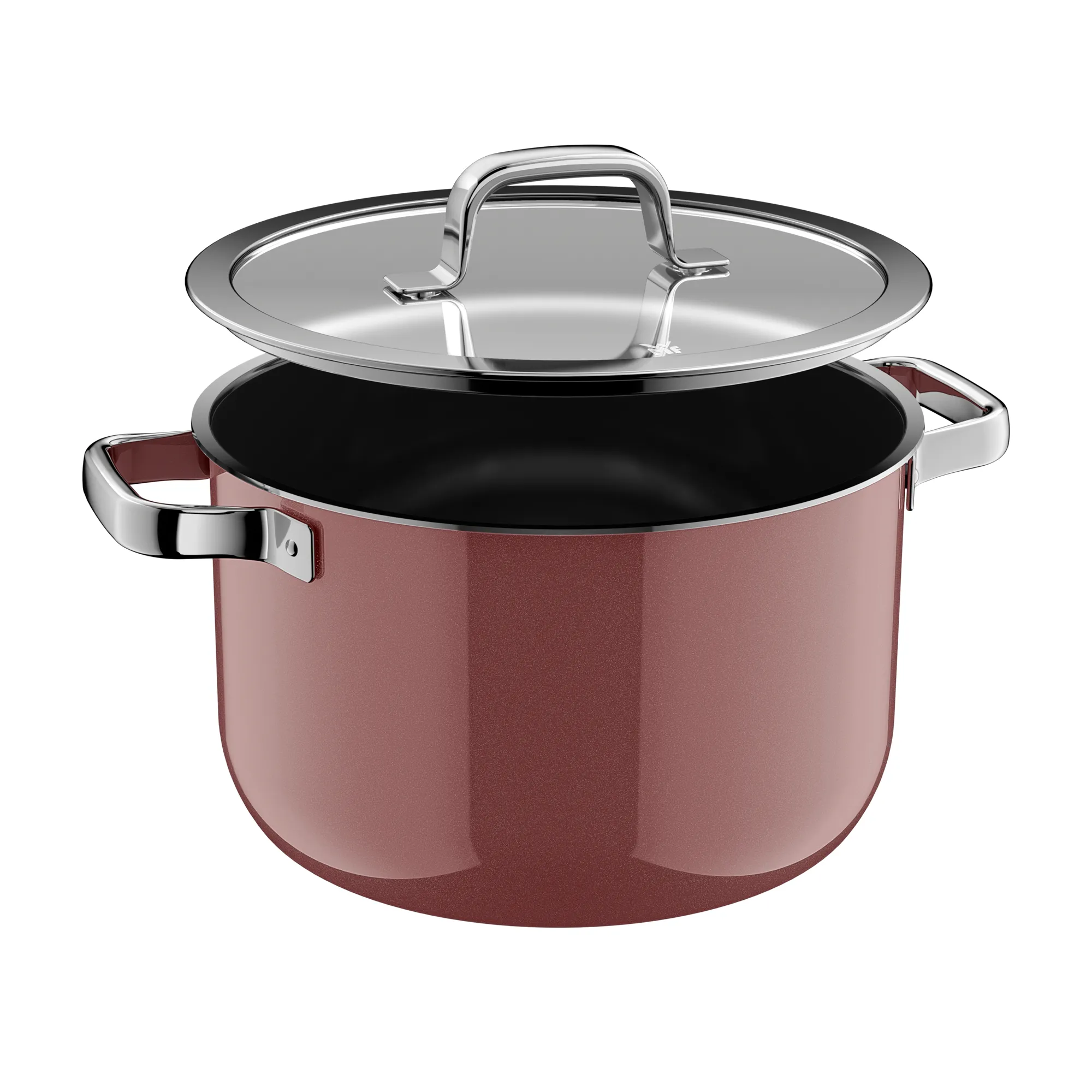 Fusiontec Mineral Pro, Soup Pot With Lid, 24 cm, Rose Quartz