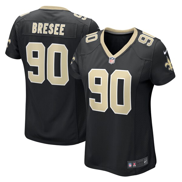 Bryan Bresee New Orleans Saints Nike Women's  Game Jersey -  Black