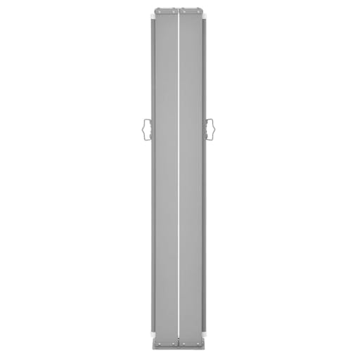 NNEVL Patio Retractable Double Side Awning 170x600 cm Anthracite
