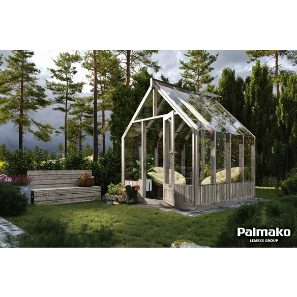 Gewächshaus »Emilia«, 5,4 m², Holz/Glas