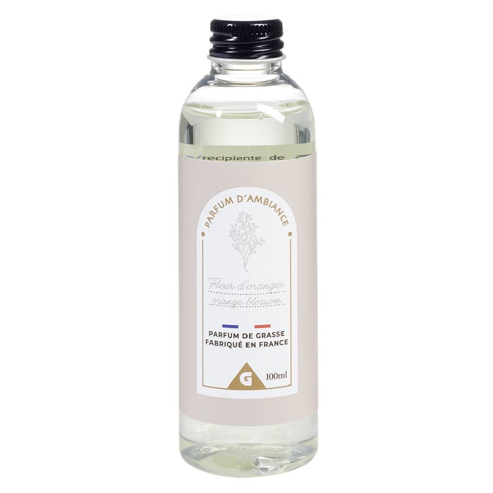 Recharge diffuseur orange senteur fleur d'oranger 100ml