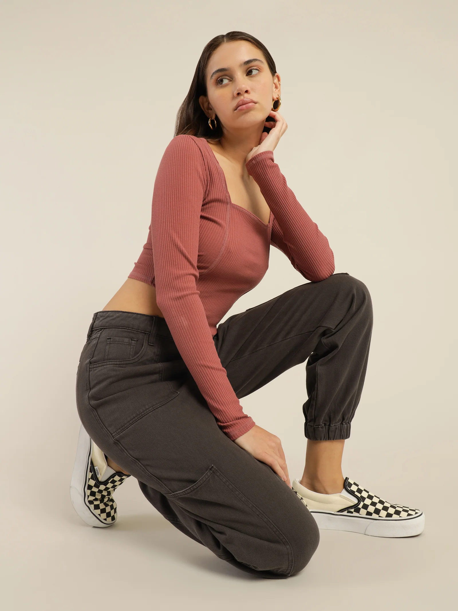 Mia Cargo Jogger Pants