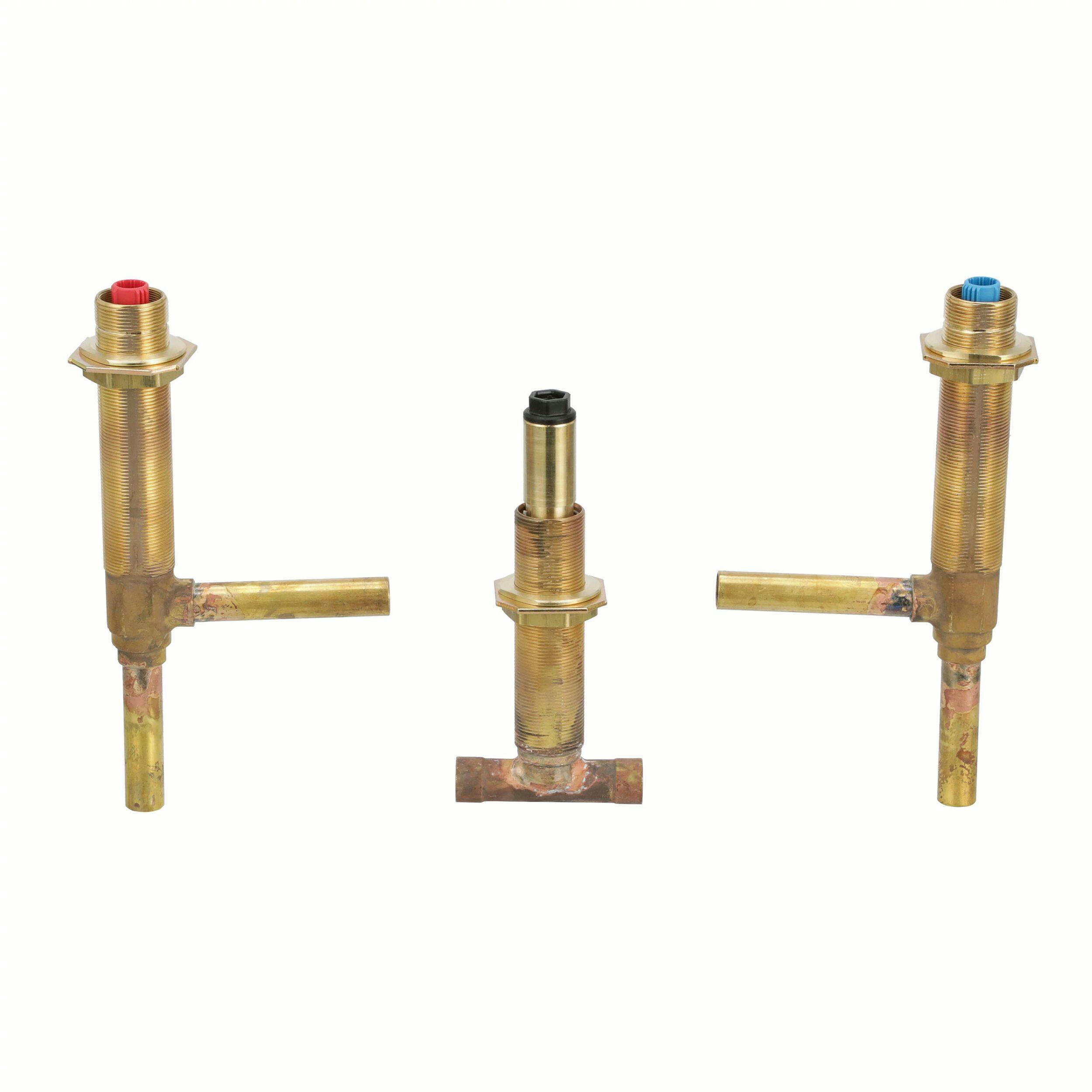 Moen M-PACT Valve 2-Handle 3-Hole Roman Tub Valve, Adjustable 1/2-in CC Connection